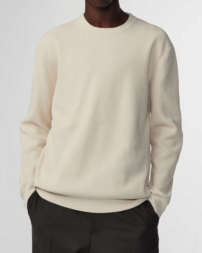 DANNY LIGHTWEIGHT SWEATER (ECRU)