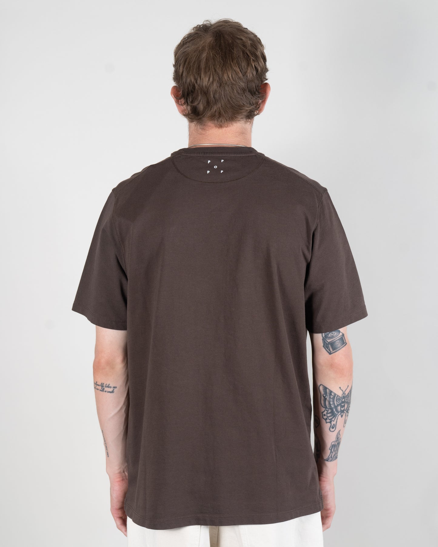 DEAD FISH TEE (BROWN)