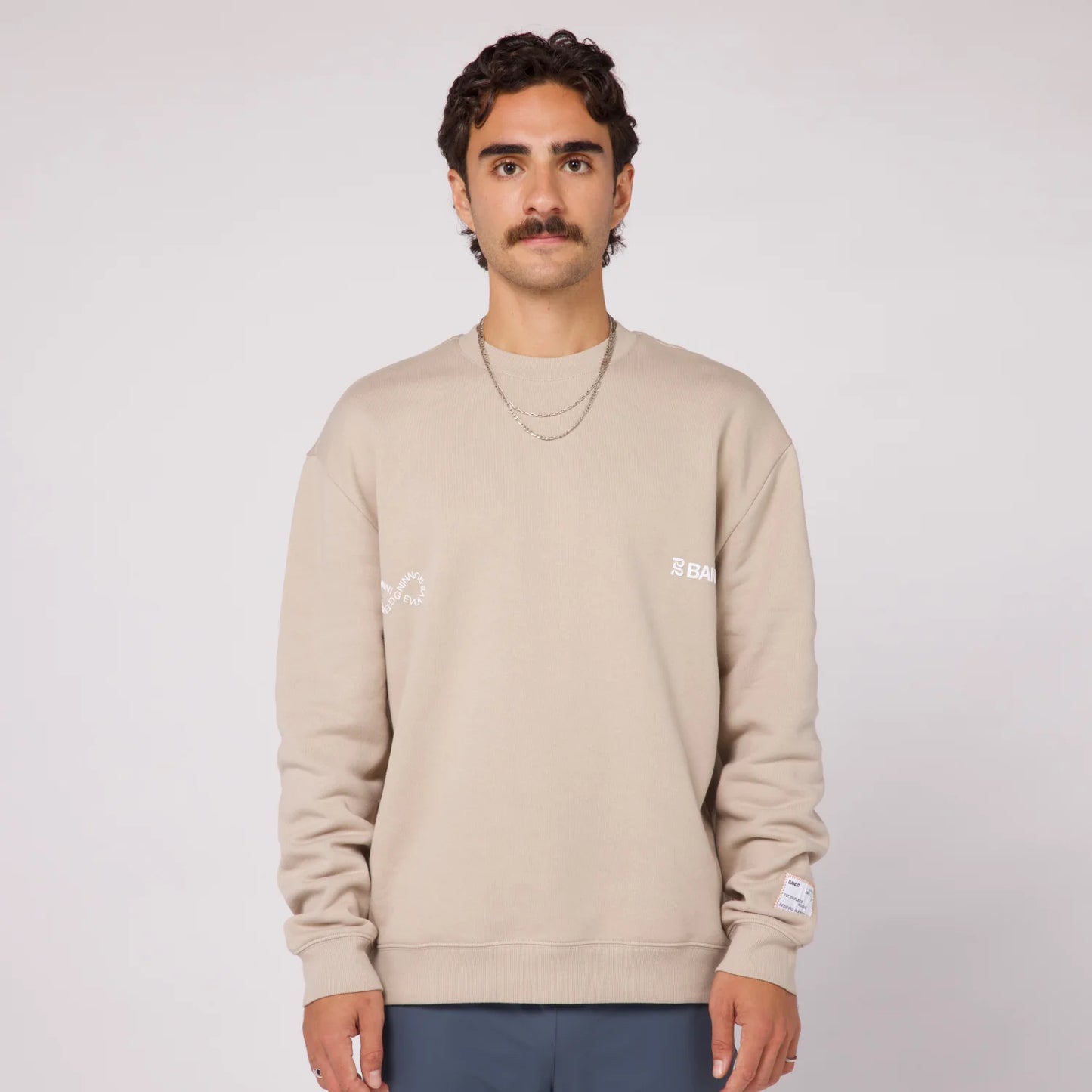 CLASSIC CREWNECK (STONE)