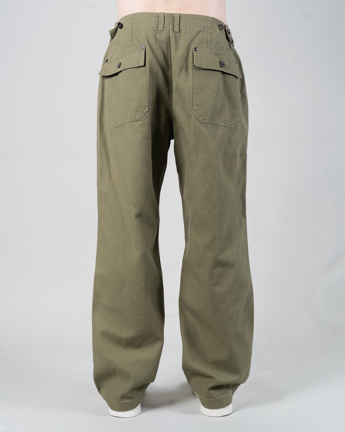 JUNGLE CLOTH DOUBLE KNEE PANTS (KHAKI)